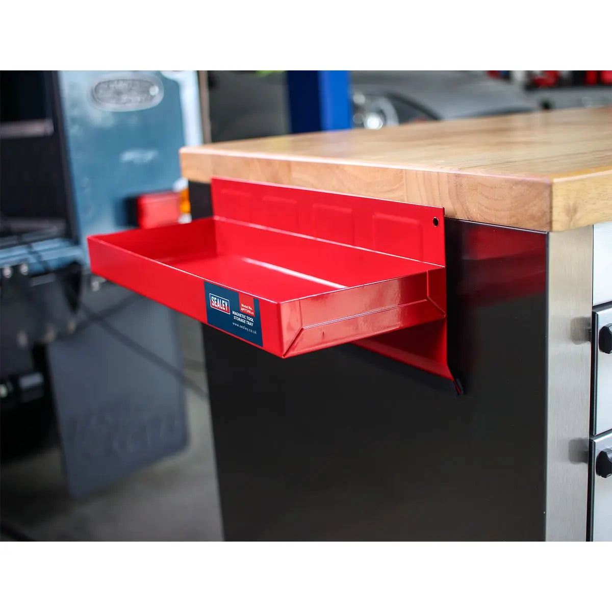 Sealey Magnetic Tool Storage Tray 310 x 115mm 