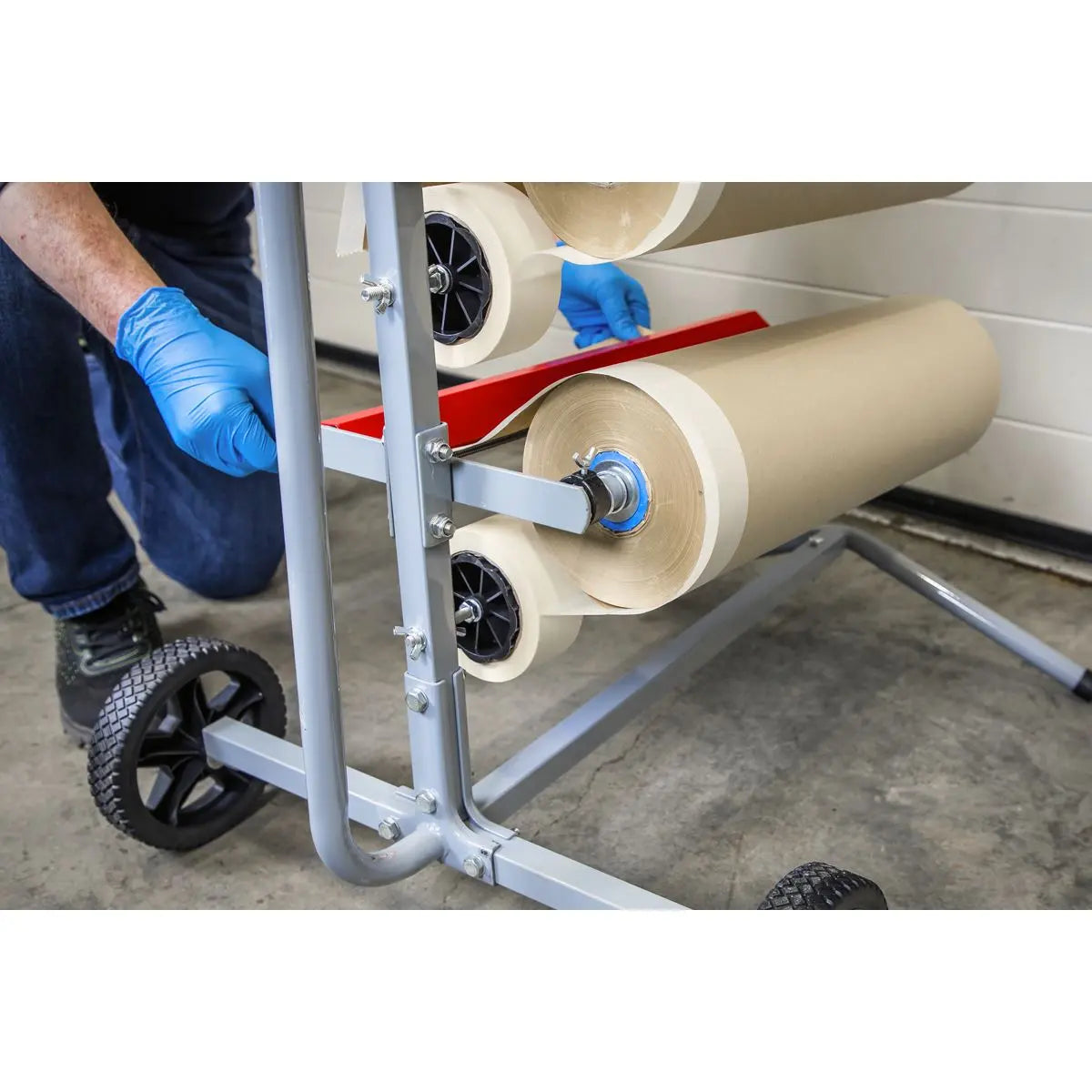 Sealey Masking Paper Dispenser - 2 x 300mm & 2 x 450mm Tree  White Rose Tools