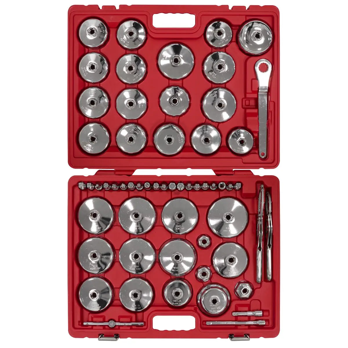 Sealey Master Oil Filter Set 58pc  White Rose Tools