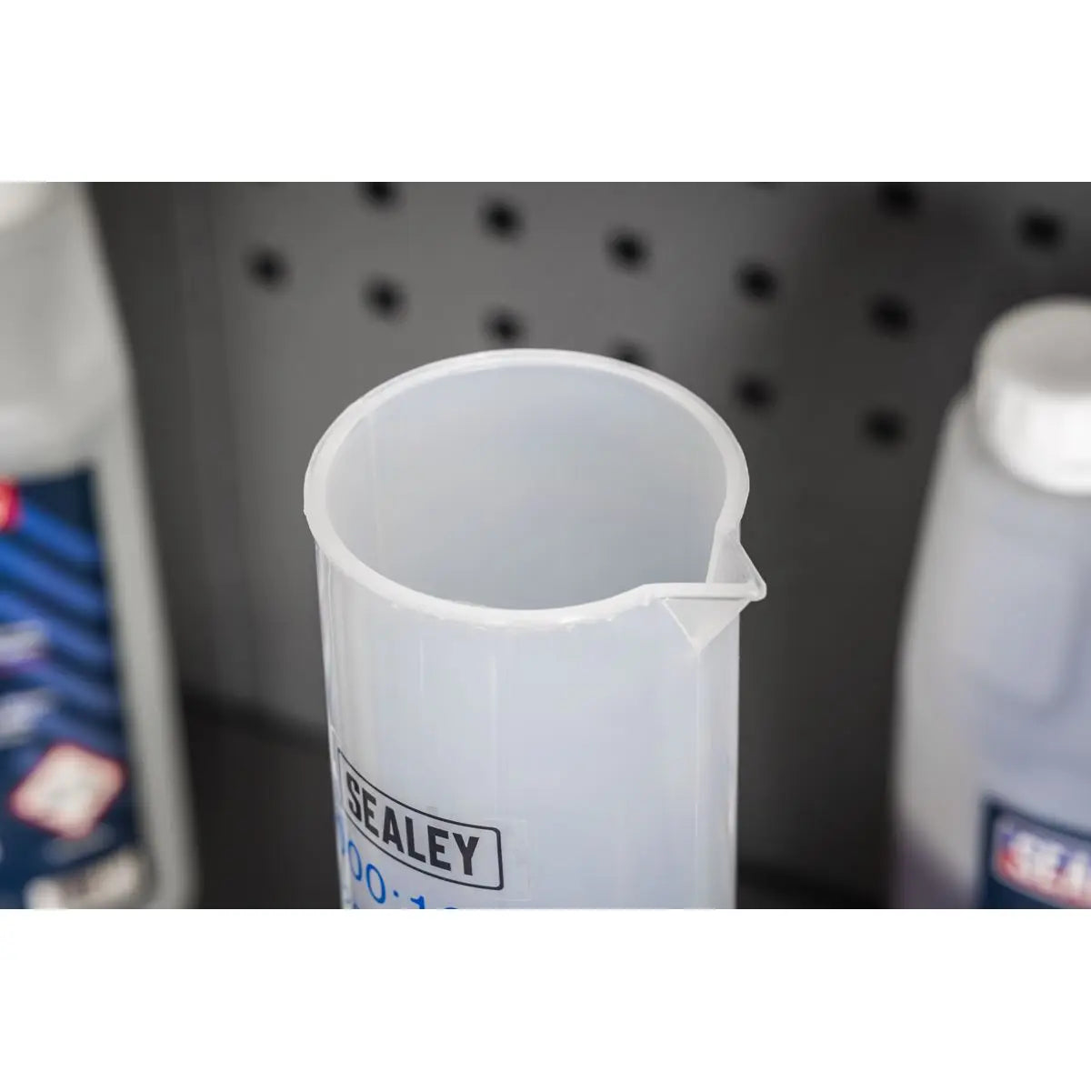 Sealey Measuring Cylinder Graduated 1000ml  White Rose Tools