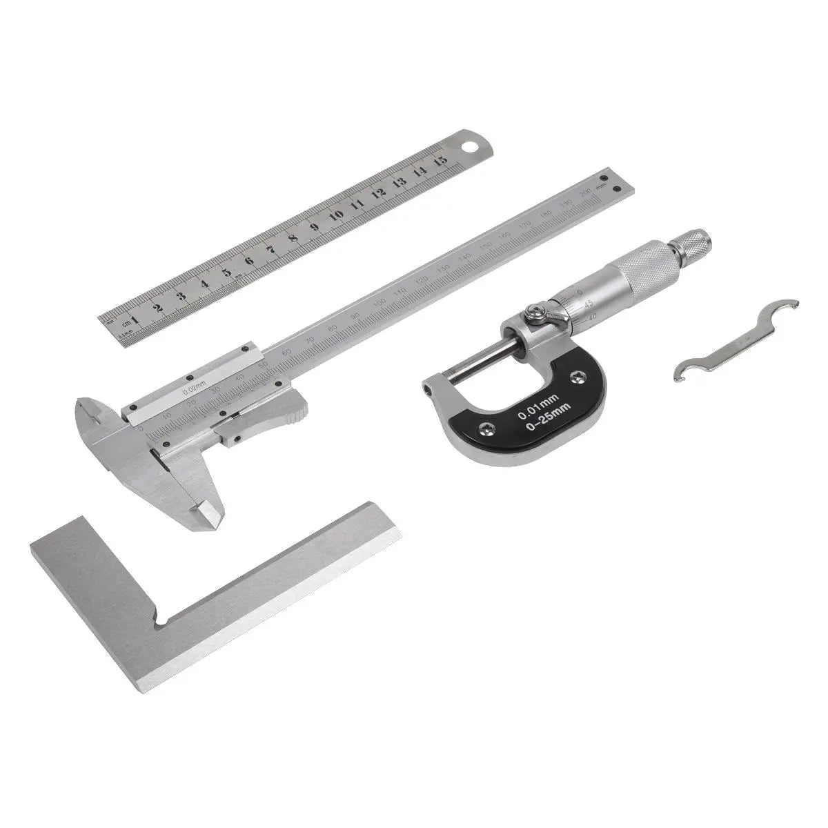 Sealey Measuring Tool Set 4pc 