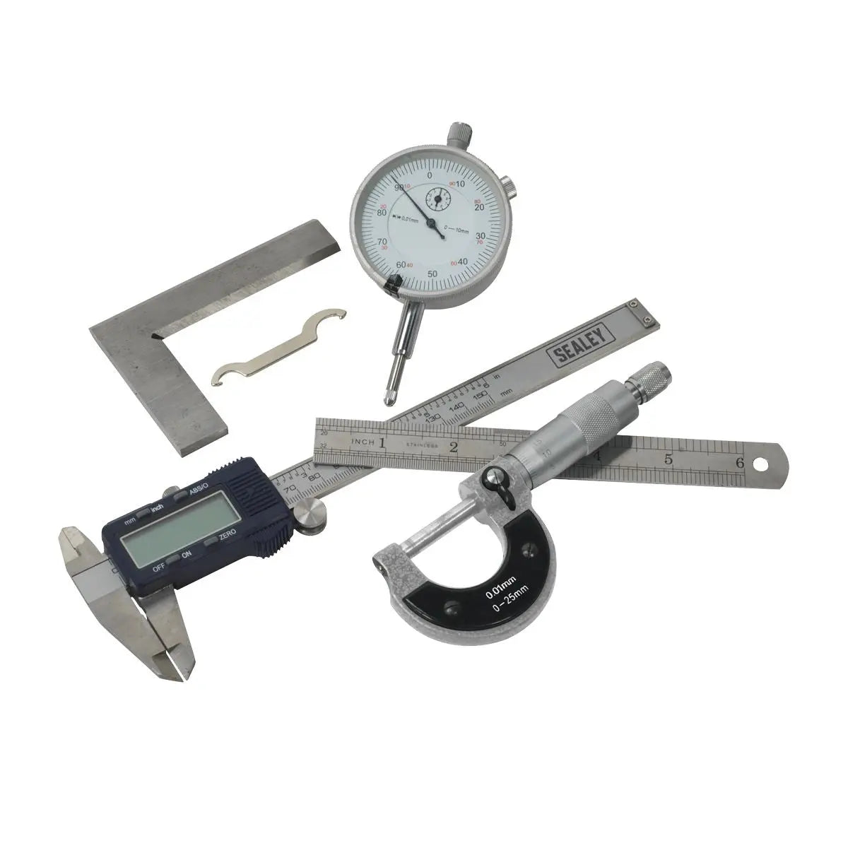 Sealey Measuring Tool Set 5pc 