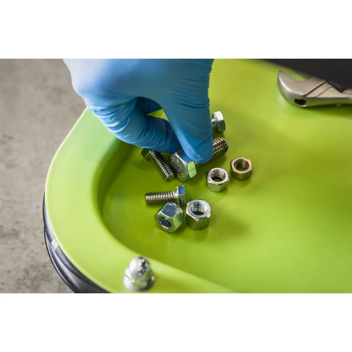 Sealey Mechanic's Deluxe Utility Seat - Green 