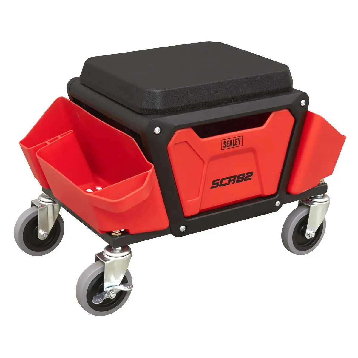 Sealey Mechanic's Detailing Utility Seat  White Rose Tools