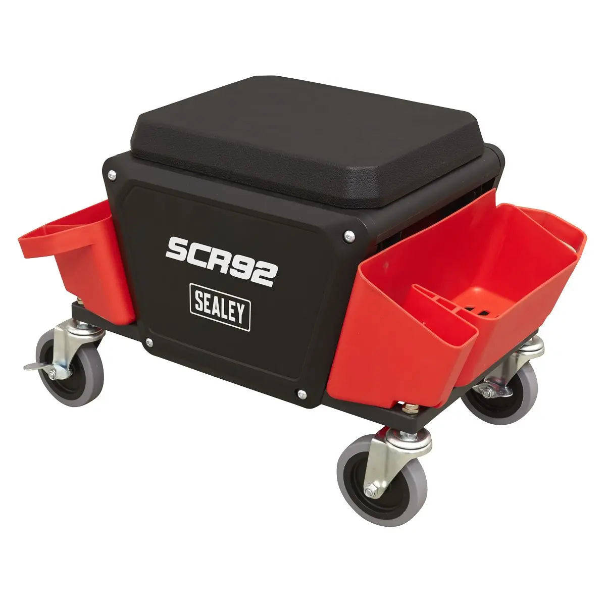 Sealey Mechanic's Detailing Utility Seat  White Rose Tools