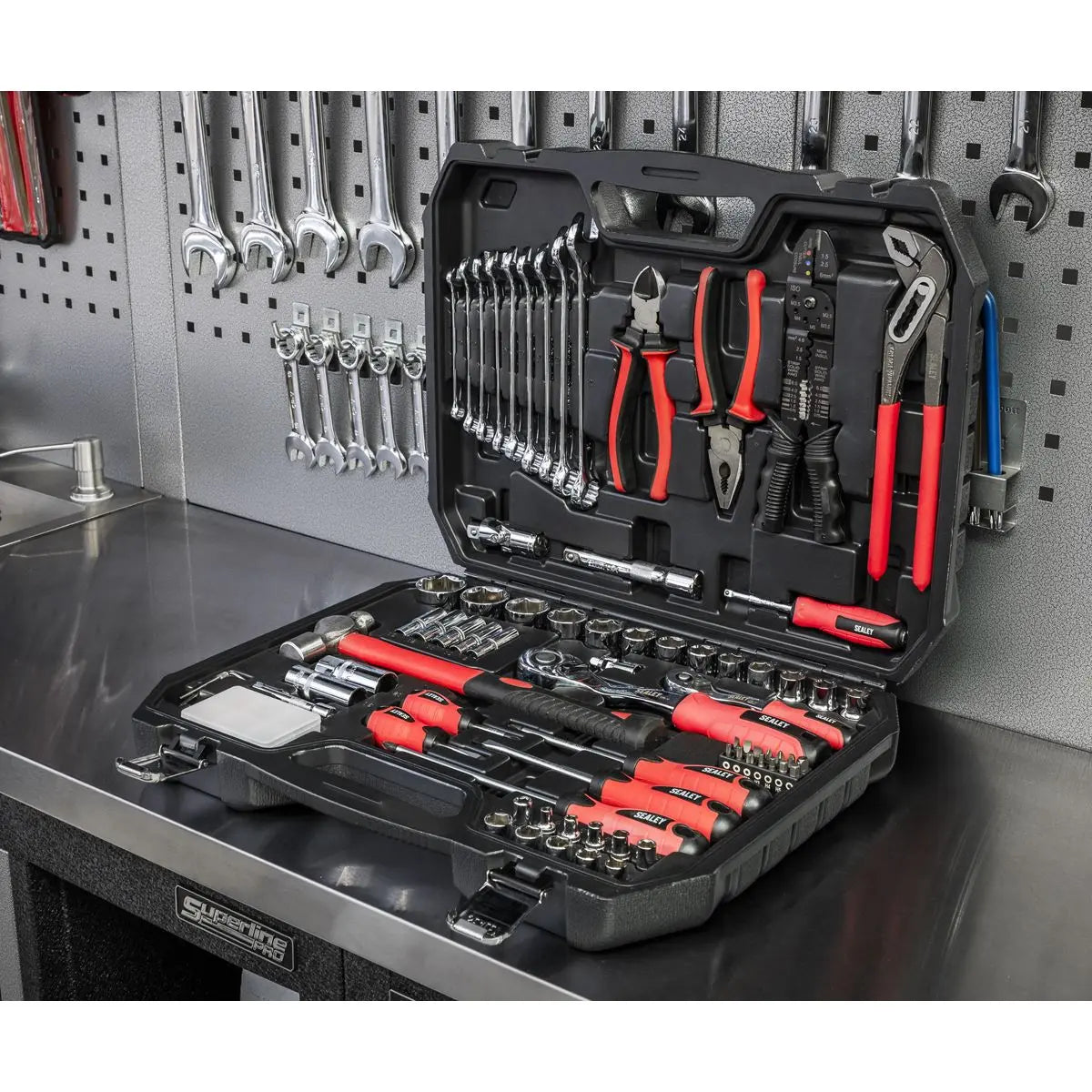 Sealey Mechanic's Tool Kit 100pc 