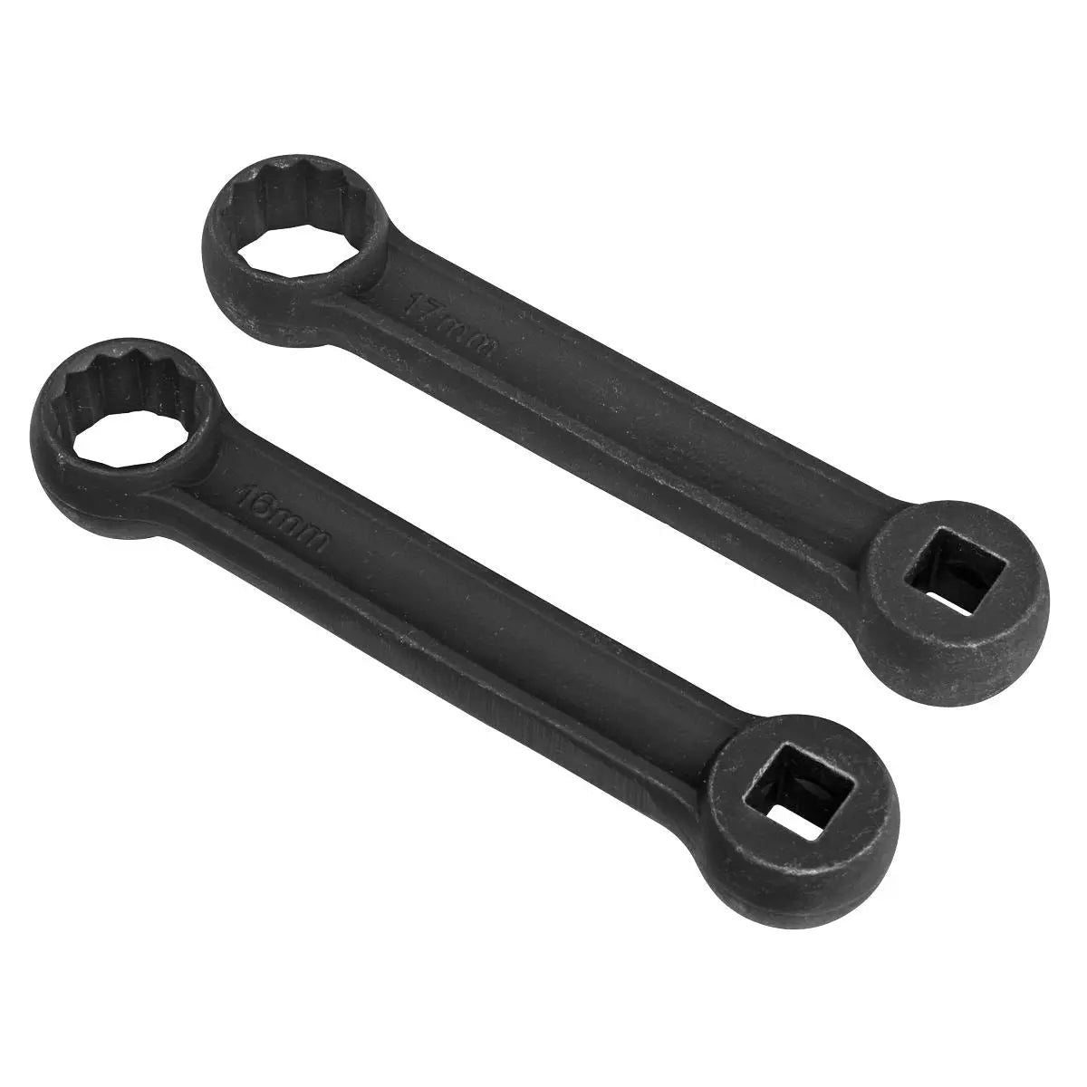 Sealey Mercedes Benz Engine Mount Spanner 16 & 17mm 2pc 