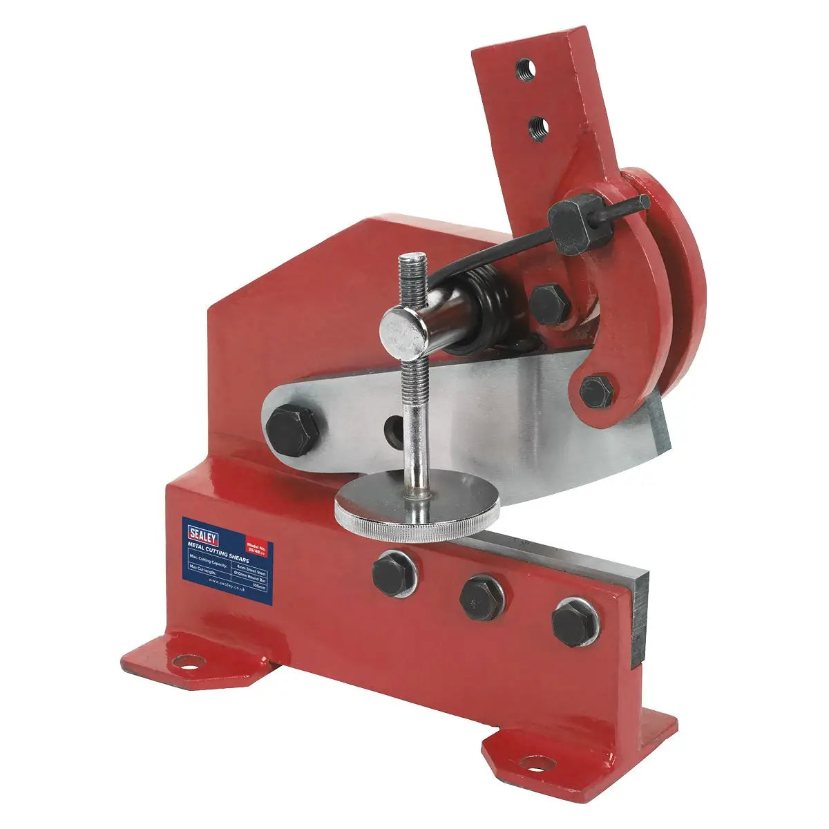Sealey Metal Cutting Shears 4mm Capacity 10mm Round 