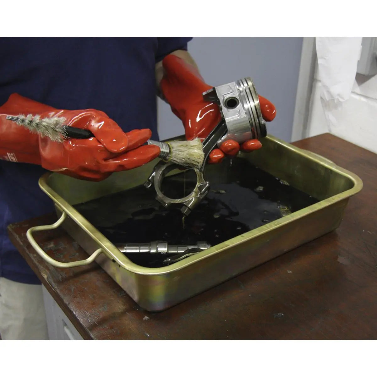 Sealey Metal Drain Pan 9L 