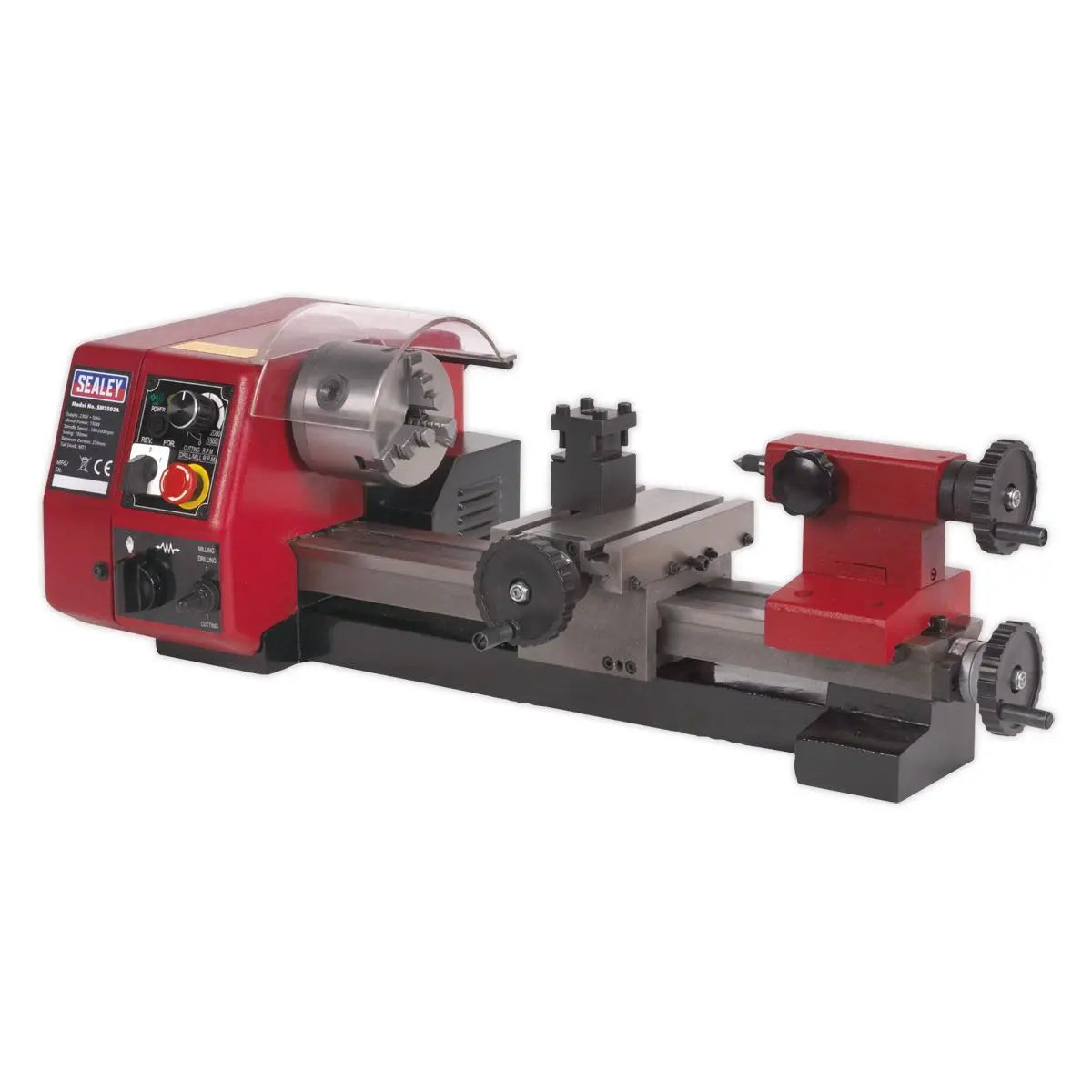 Sealey Metalworking Mini Lathe 250mm 