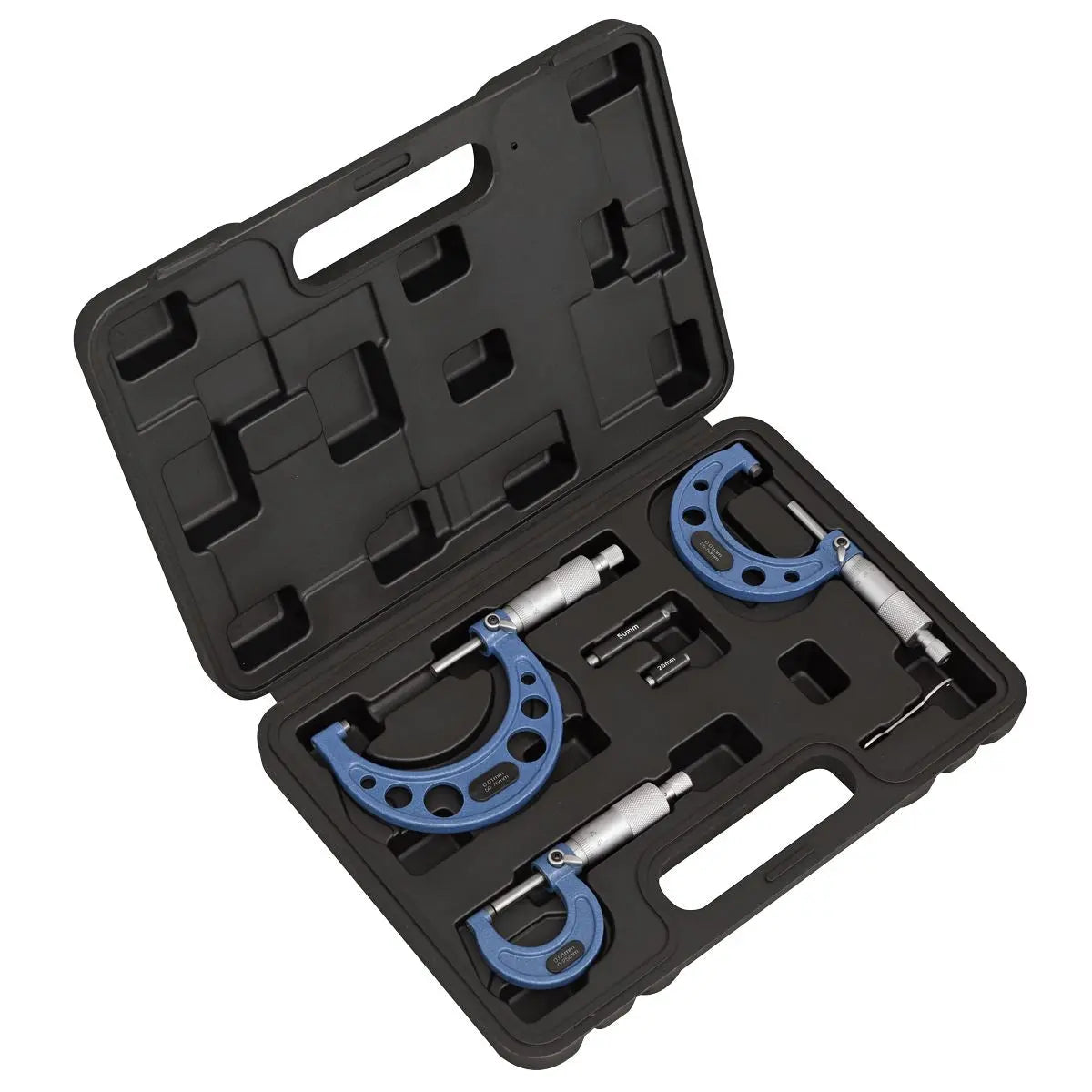 Sealey Micrometer Set 3pc Metric 