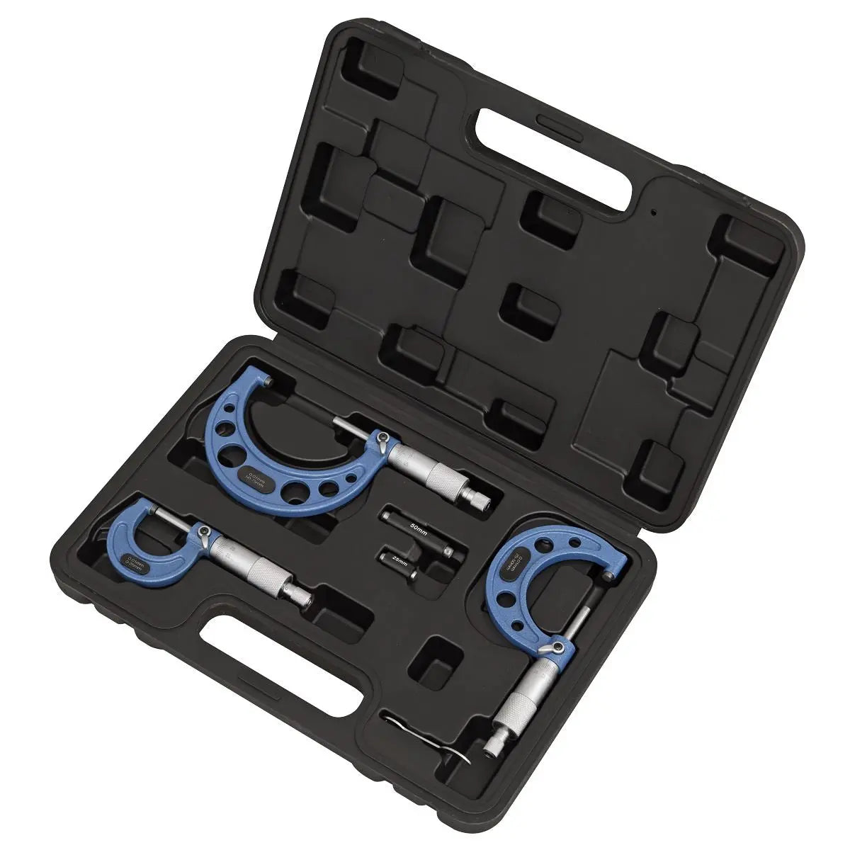 Sealey Micrometer Set 3pc Metric 