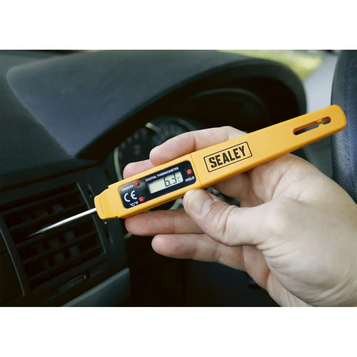 Sealey Mini Digital Thermometer 