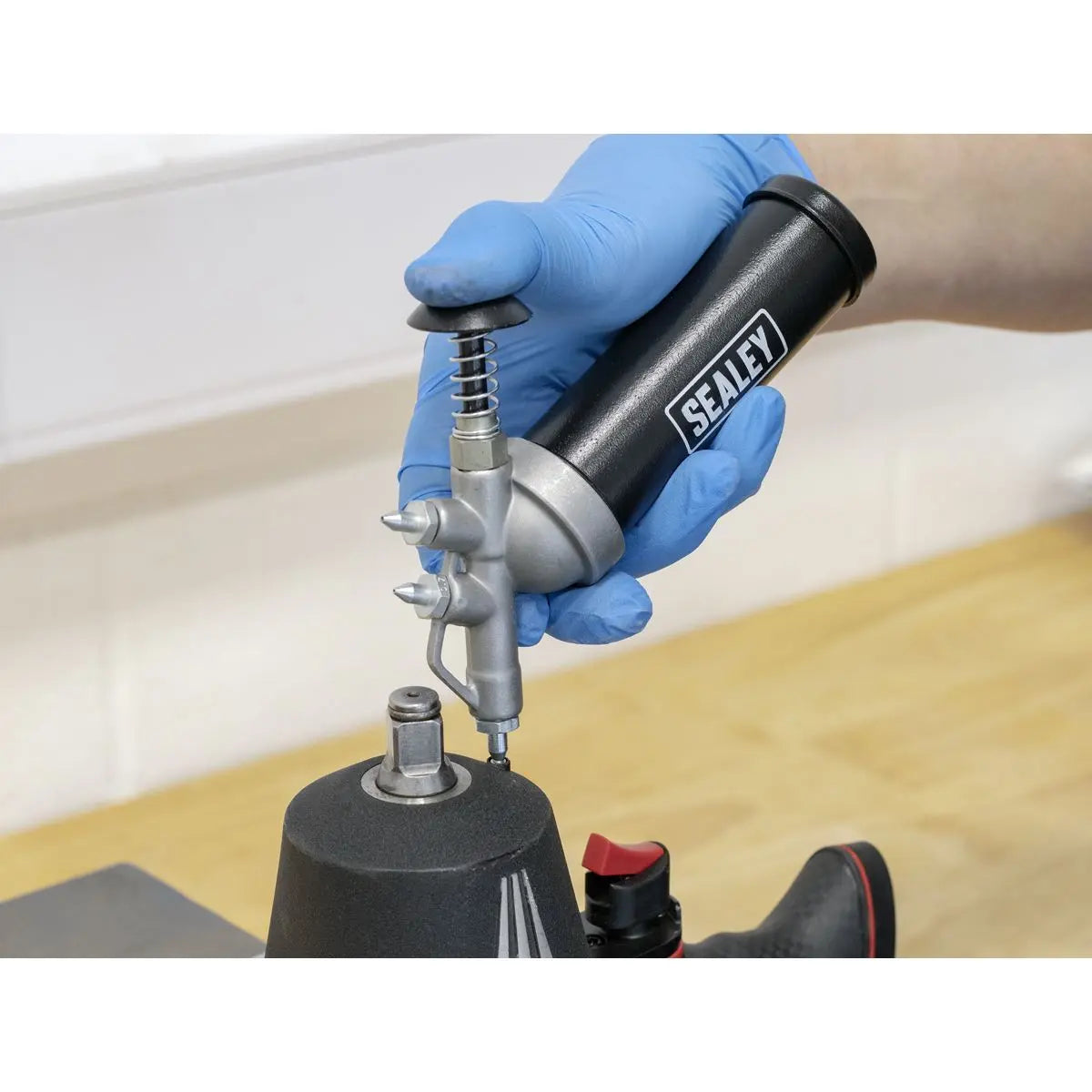 Sealey Mini Grease Gun Push Type 