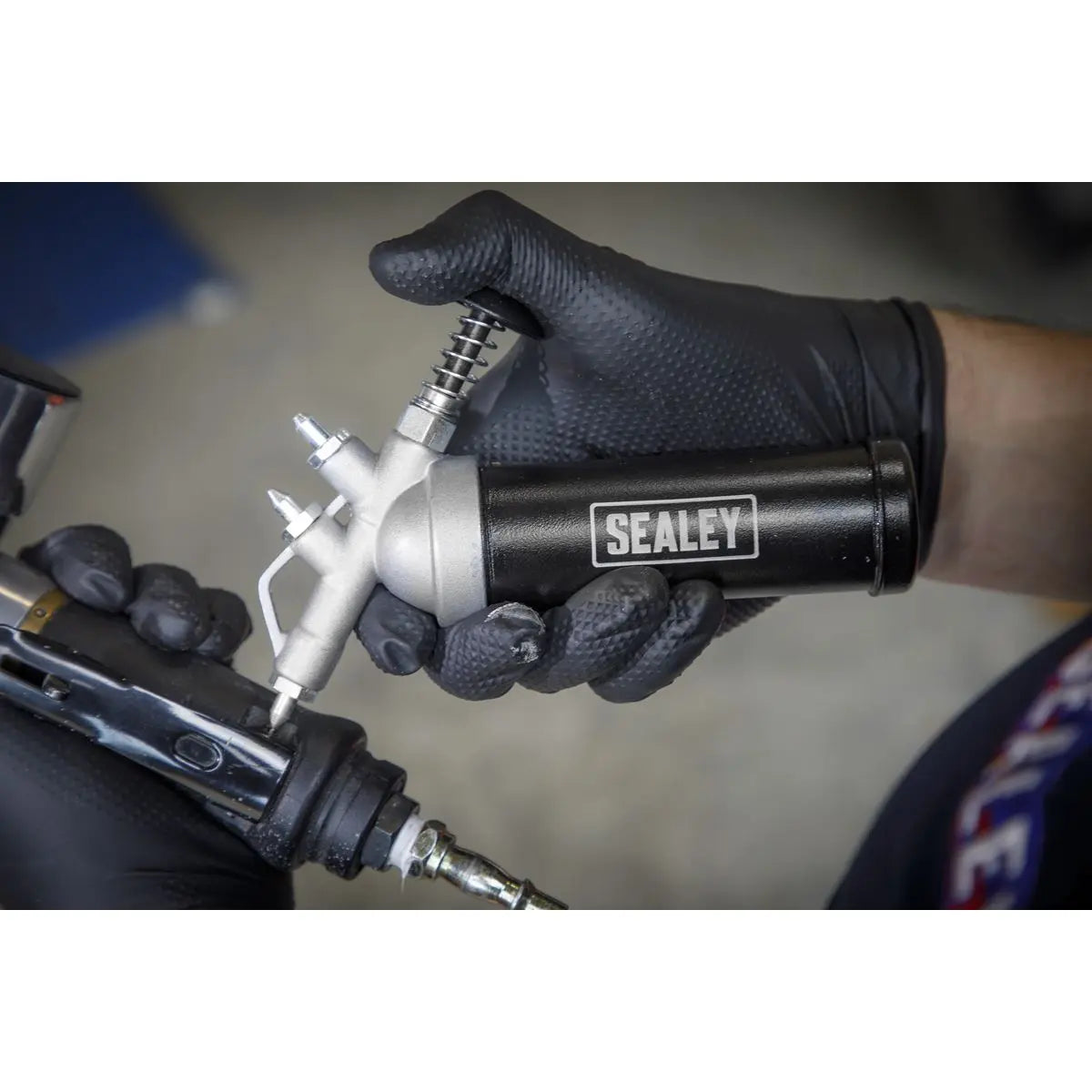 Sealey Mini Grease Gun Push Type 