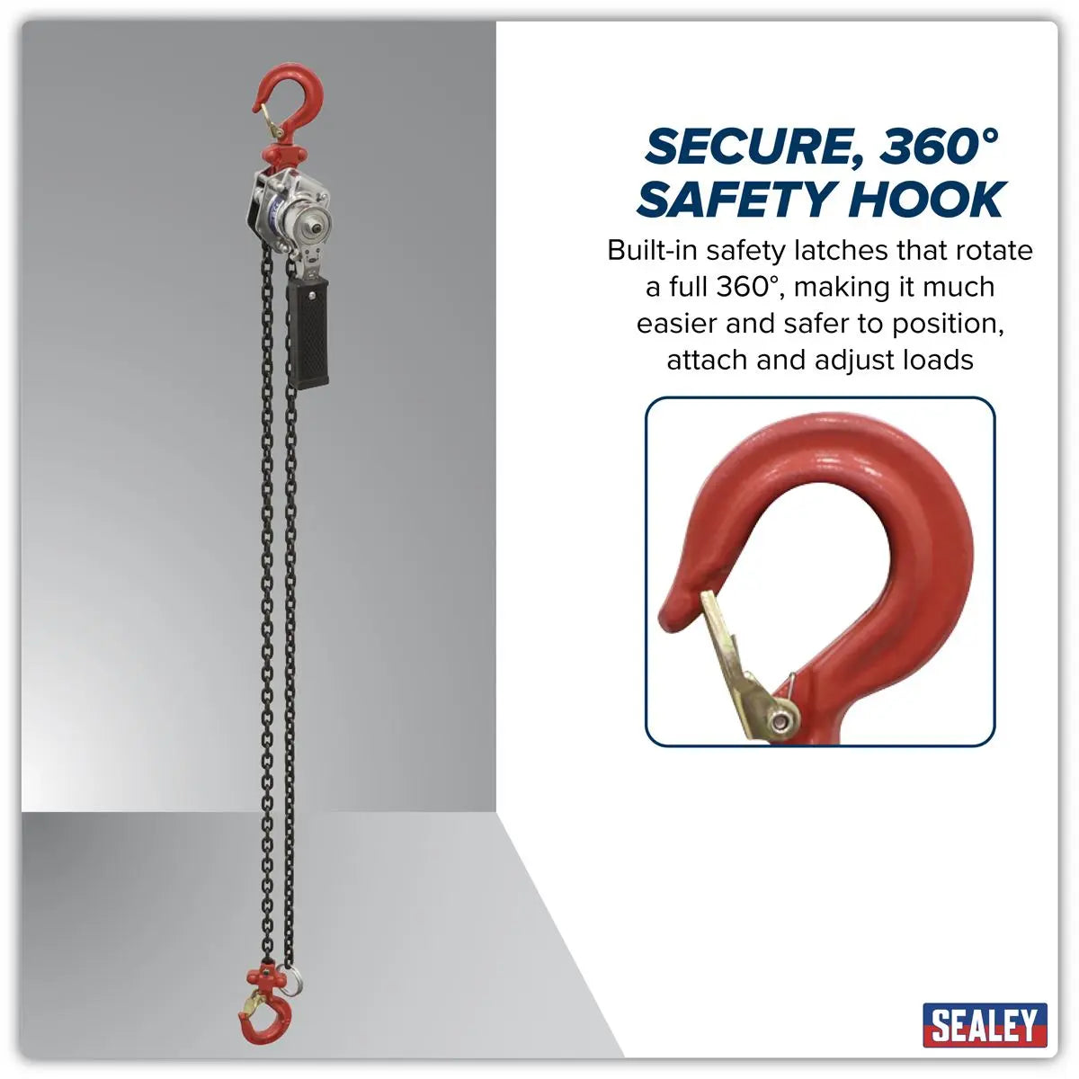 Sealey Mini Lever Hoist 250kg  White Rose Tools