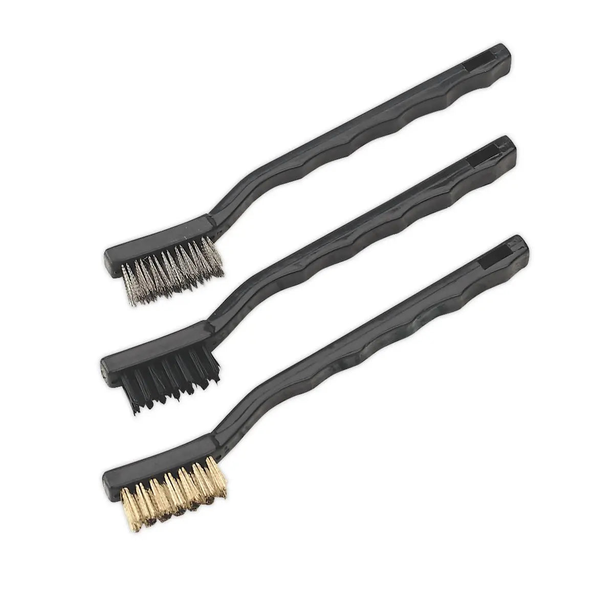 Sealey Miniature Brush Set 3pc 