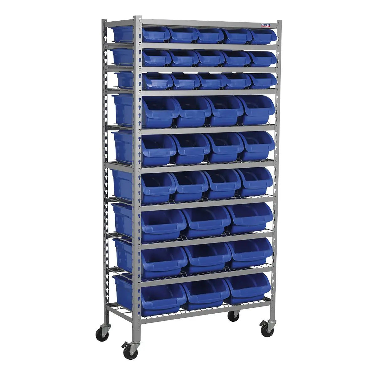 Sealey Mobile Bin Storage System 36 Bins 