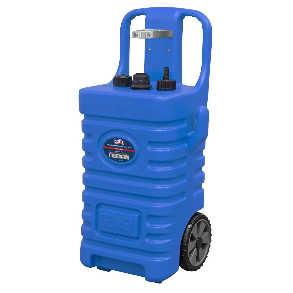 Sealey Mobile Dispensing Tank - Blue 55ltr  White Rose Tools