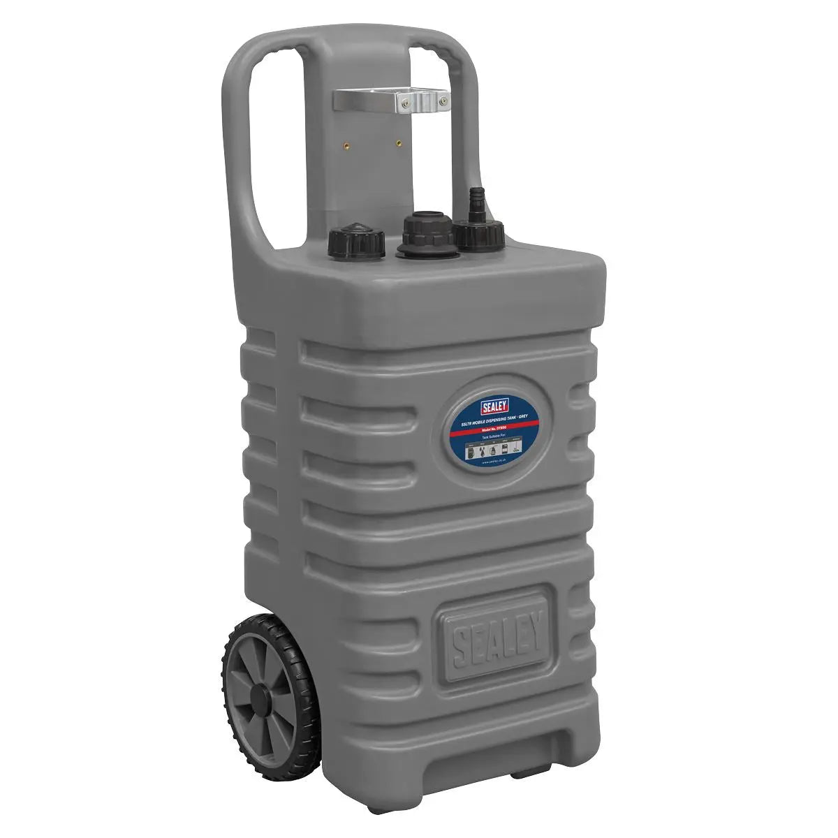 Sealey Mobile Dispensing Tank - Grey 55ltr  White Rose Tools
