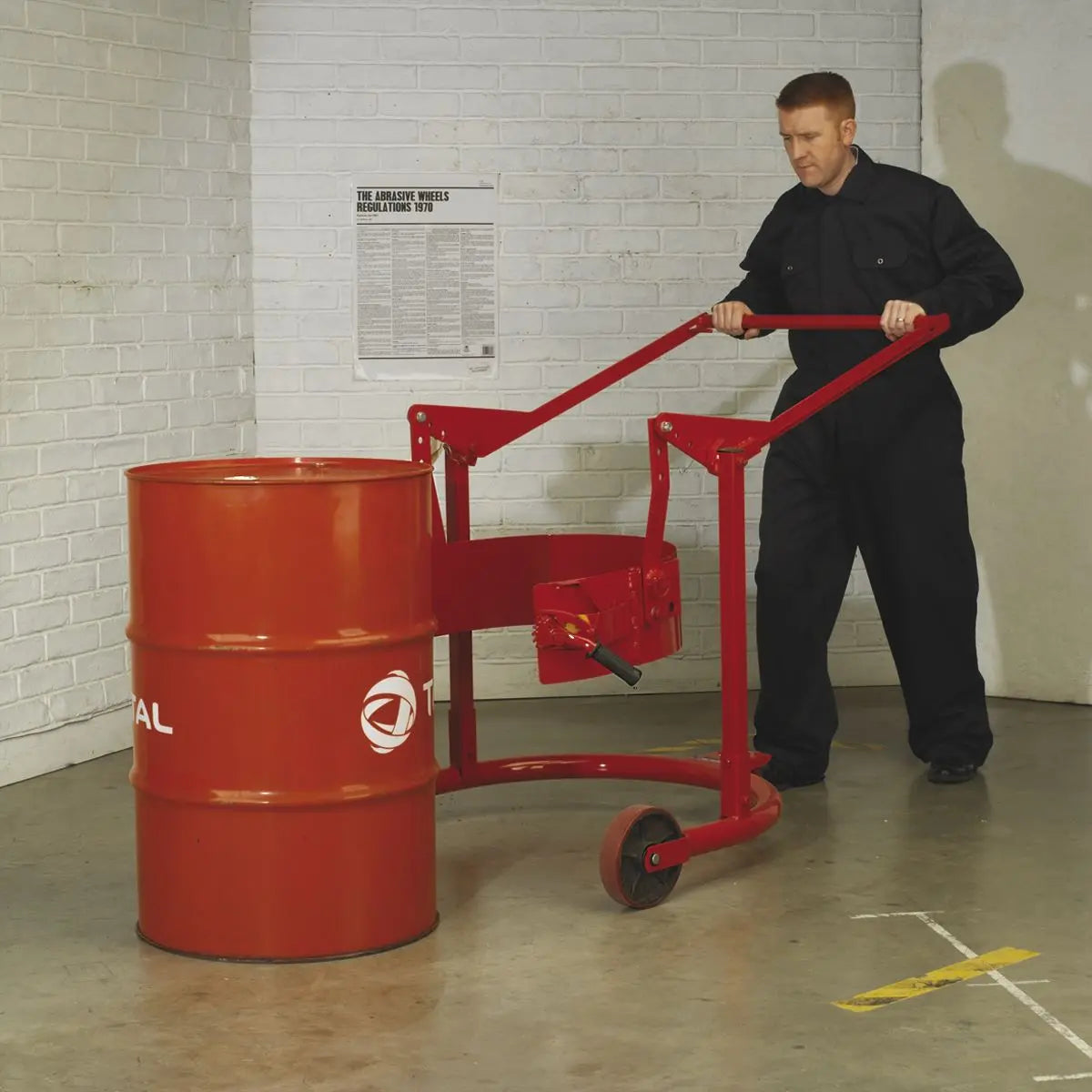 Sealey Mobile Drum Handler 205L 