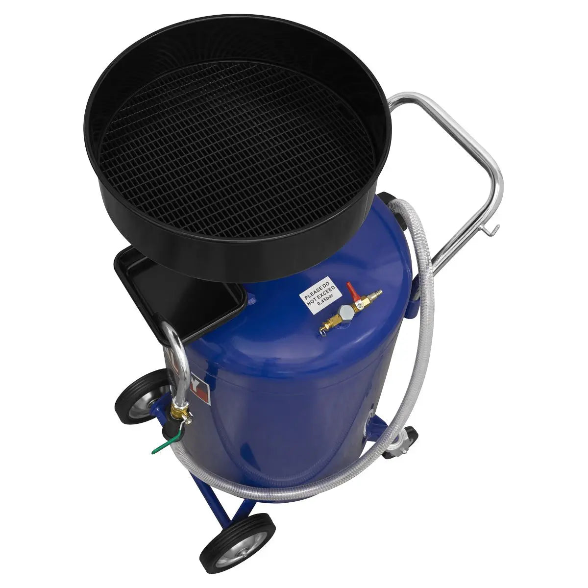 Sealey Mobile Oil Drainer 110L Air Discharge 