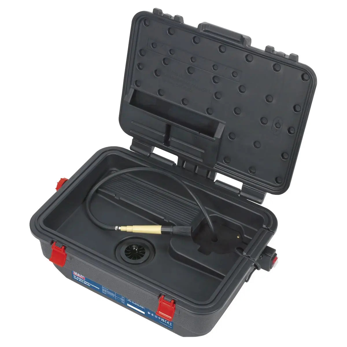 Sealey Mobile Parts Cleaning Tank with Brush 