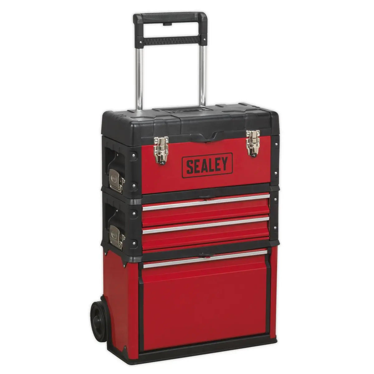 Sealey Mobile Steel/Composite Toolbox - 3 Compartment 