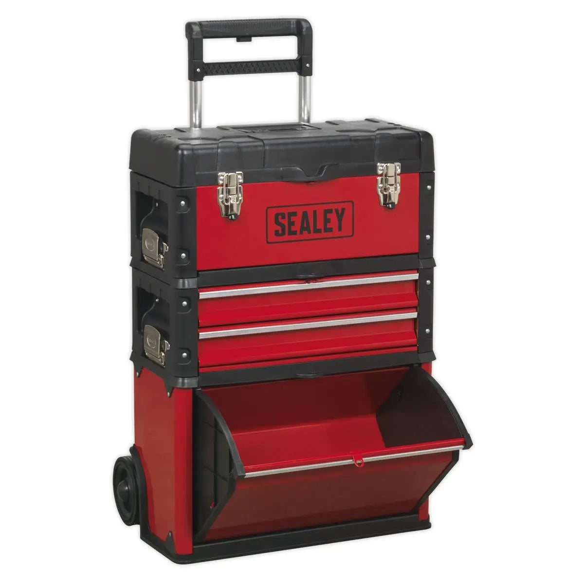 Sealey Mobile Steel/Composite Toolbox - 3 Compartment 