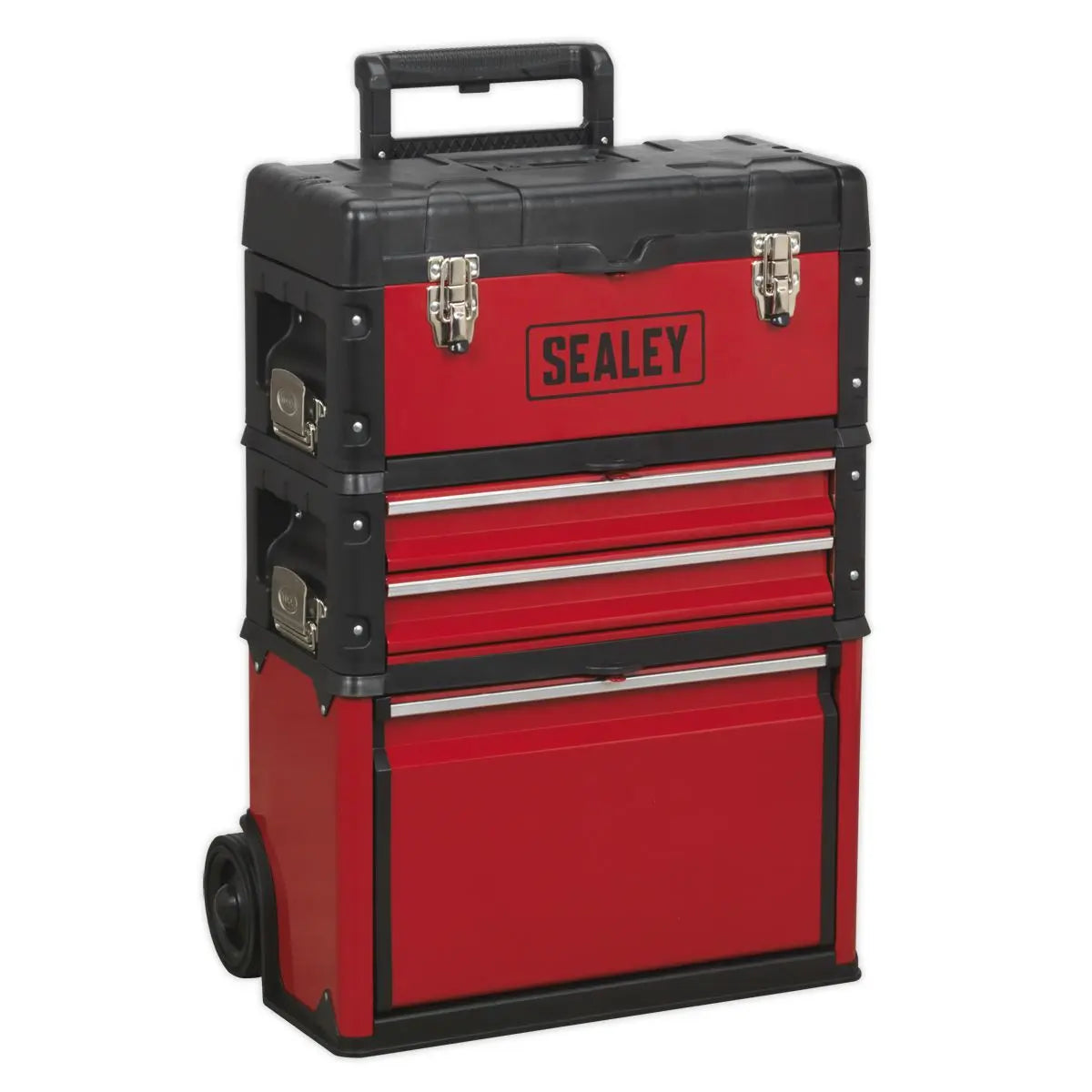 Sealey Mobile Steel/Composite Toolbox - 3 Compartment 
