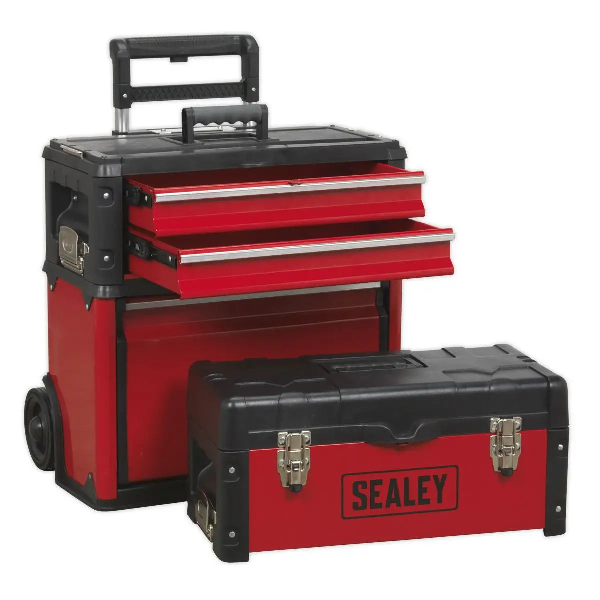 Sealey Mobile Steel/Composite Toolbox - 3 Compartment 
