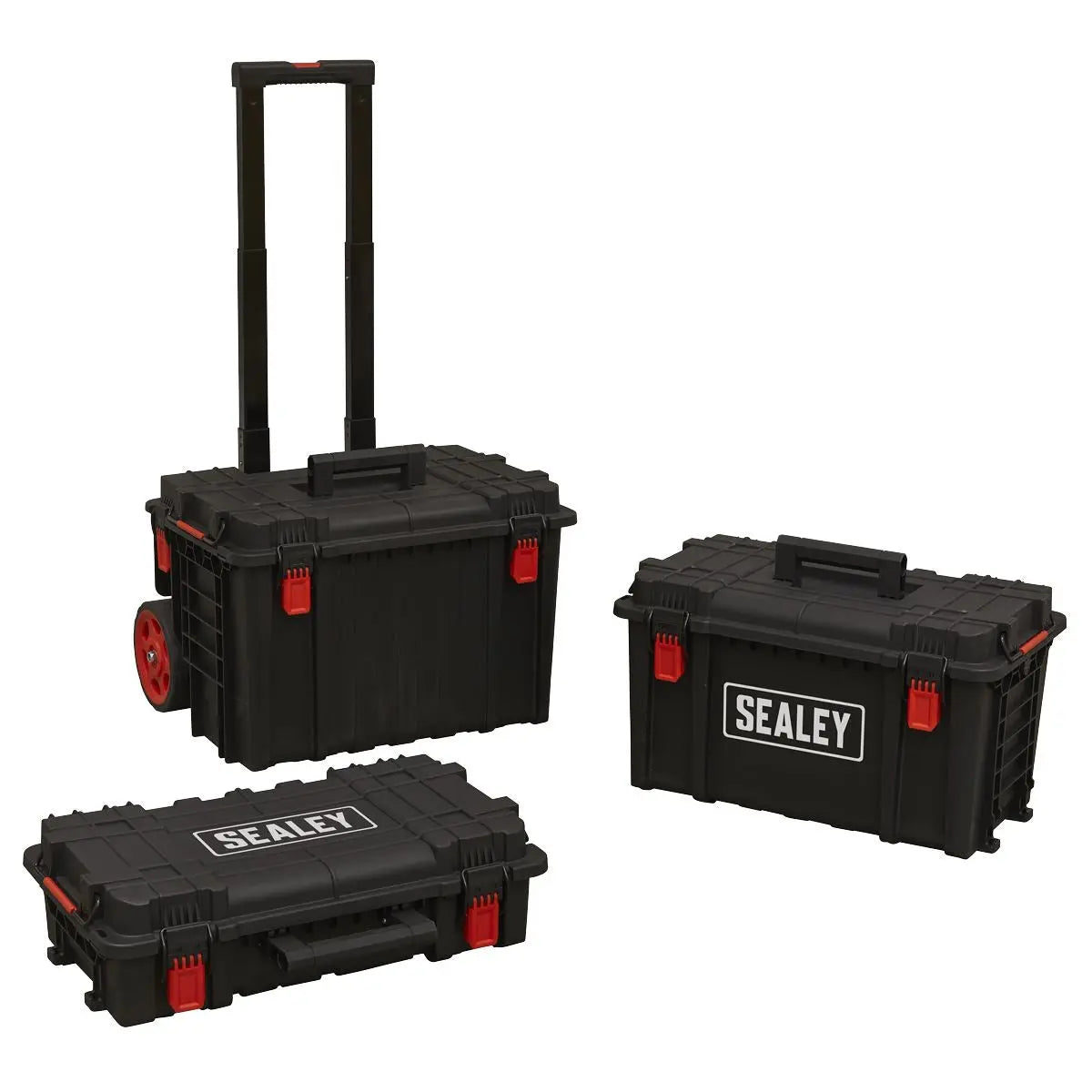 Sealey Mobile Storage System Set 3pc Heavy-Duty  White Rose Tools
