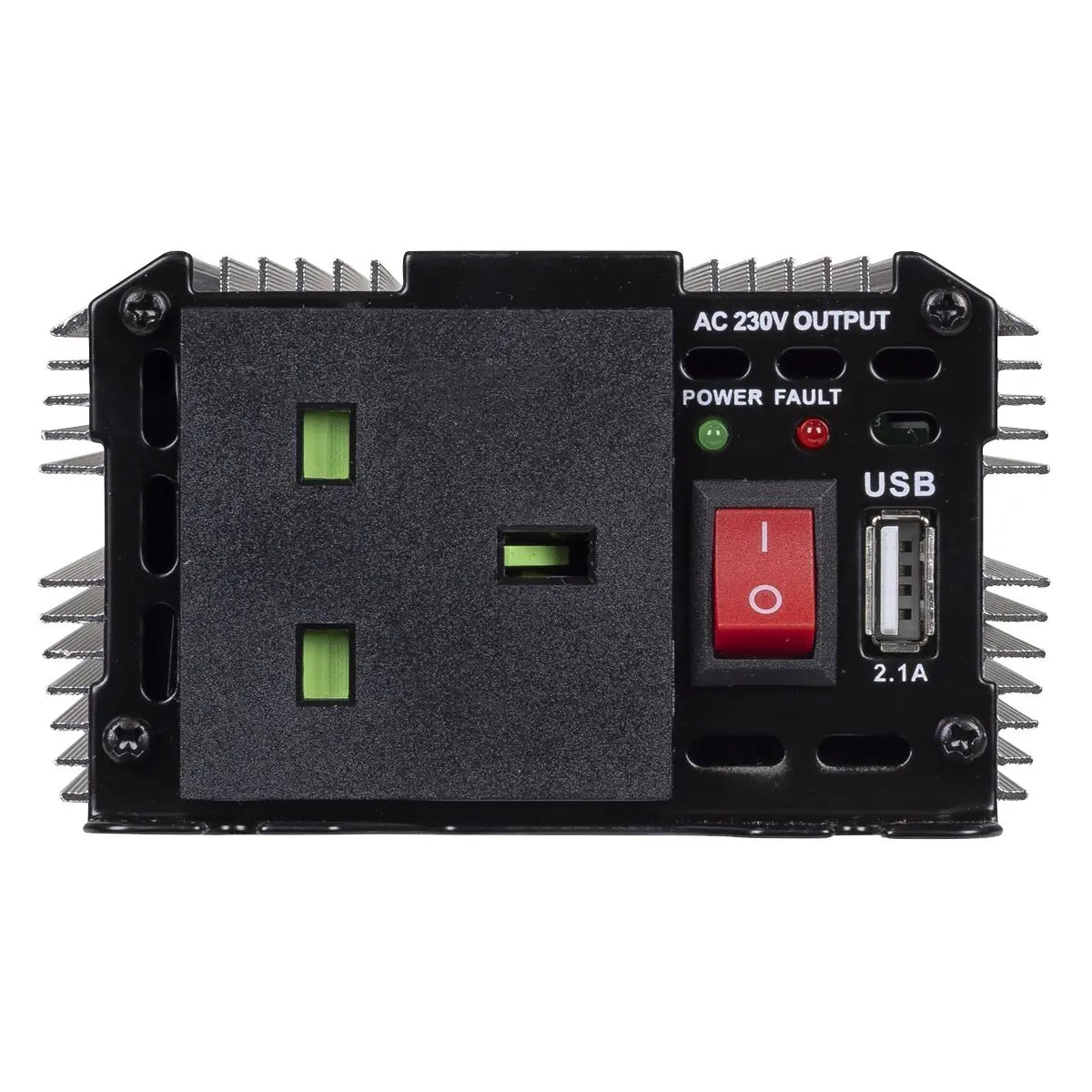 Sealey Modified Sine Wave Power Inverter 500W 12V DC - 230V ~ 50Hz  White Rose Tools