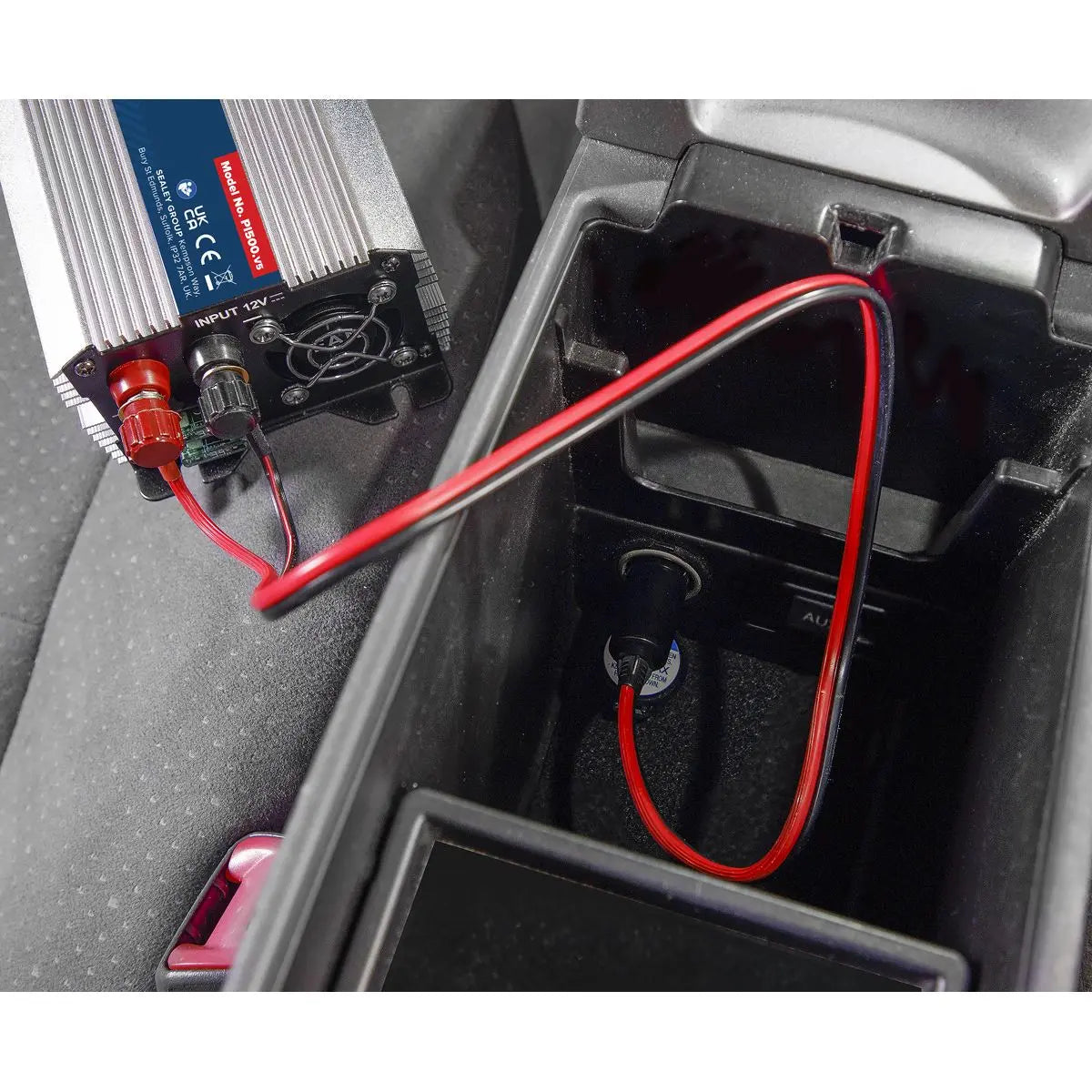 Sealey Modified Sine Wave Power Inverter 500W 12V DC - 230V ~ 50Hz  White Rose Tools