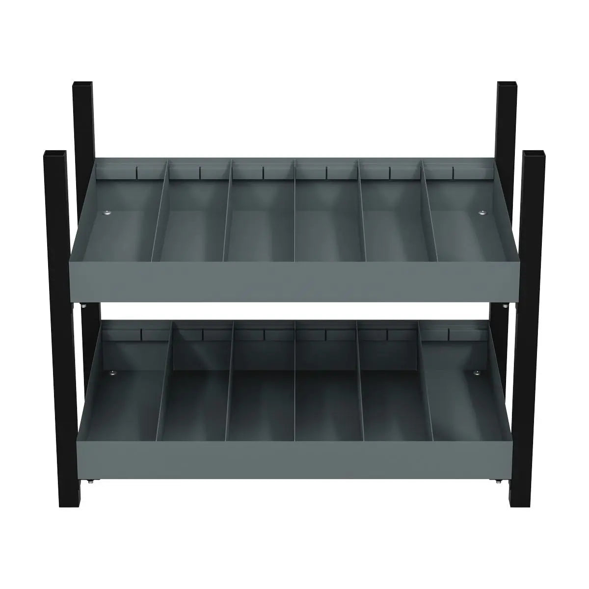 Sealey Modular Racking Mid Unit 2 Compartment Shelve 580mm  White Rose Tools