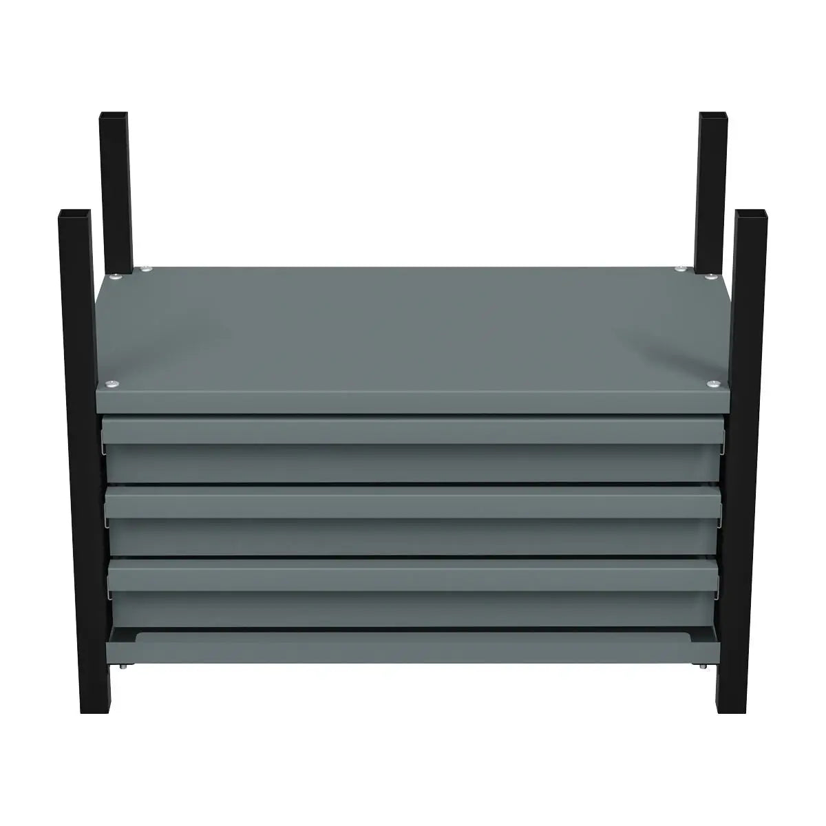 Sealey Modular Racking Mid Unit 3 Drawers & 1 Shelf 580mm  White Rose Tools