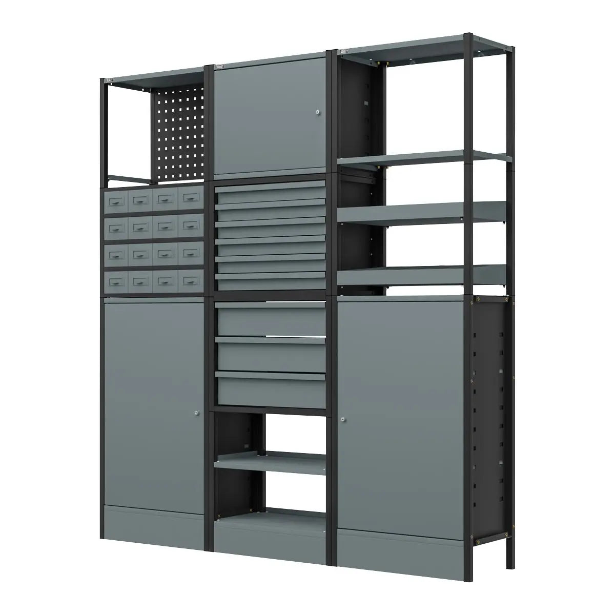Sealey Modular Racking System Combo 1.74m  White Rose Tools