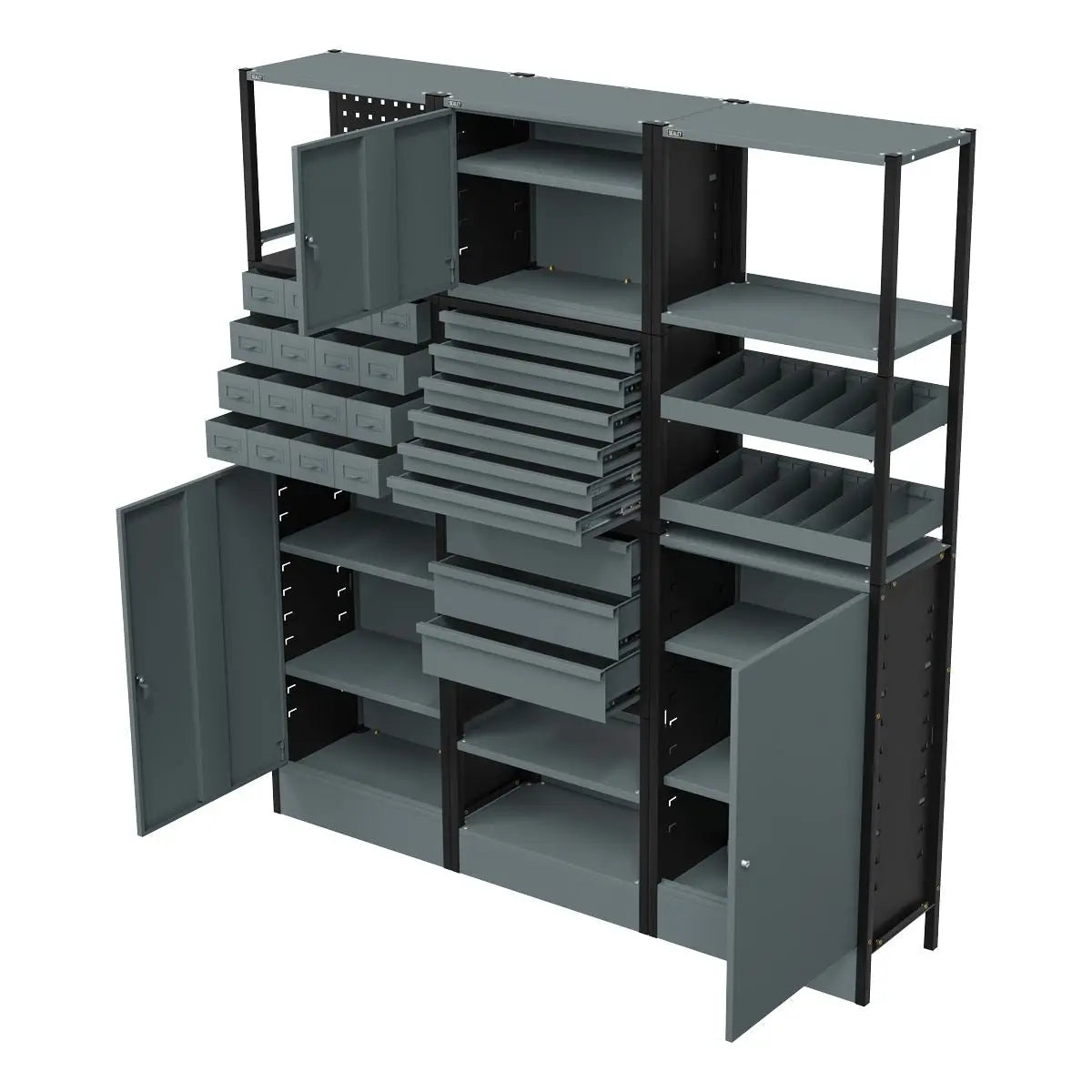Sealey Modular Racking System Combo 1.74m  White Rose Tools