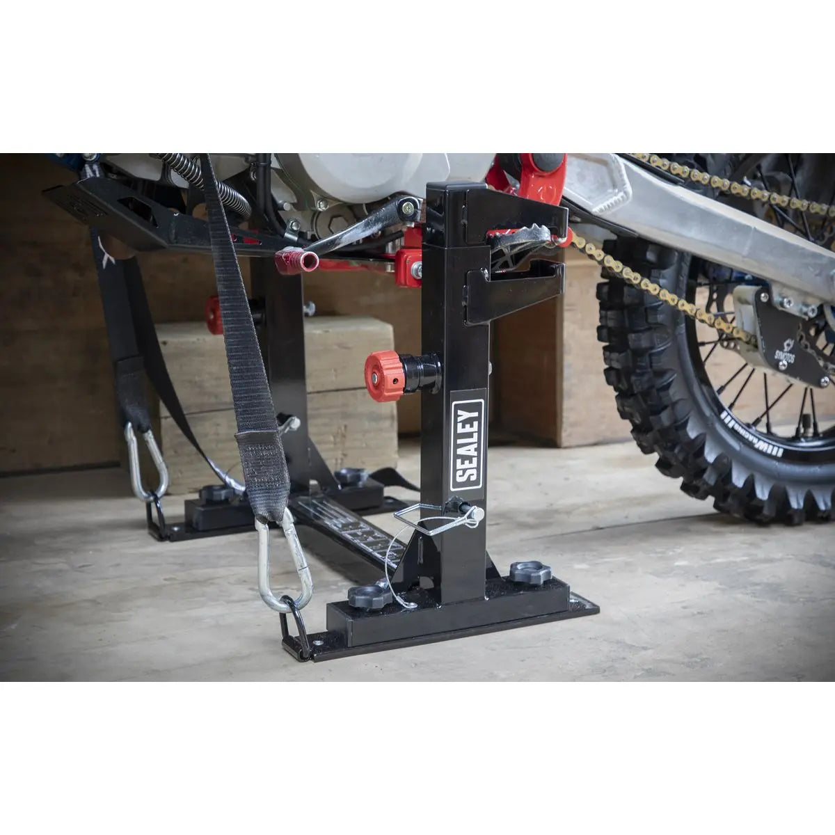 Sealey Motocross Bike Fast Lock Tie Down System  White Rose Tools