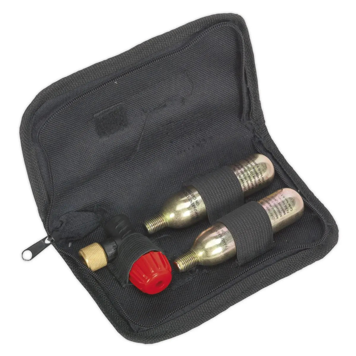 Sealey Motorcycle CO2 Emergency Tyre Inflator Kit 