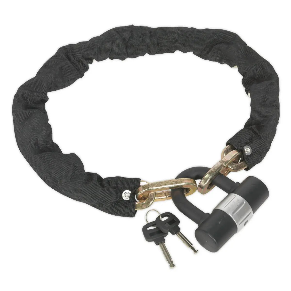 Sealey Motorcycle Chain & Disc Lock 12 x 12 x 900mm 