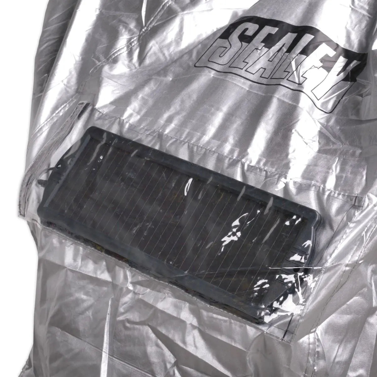 Sealey Motorcycle Coverall - Medium with Solar Panel Pocket 