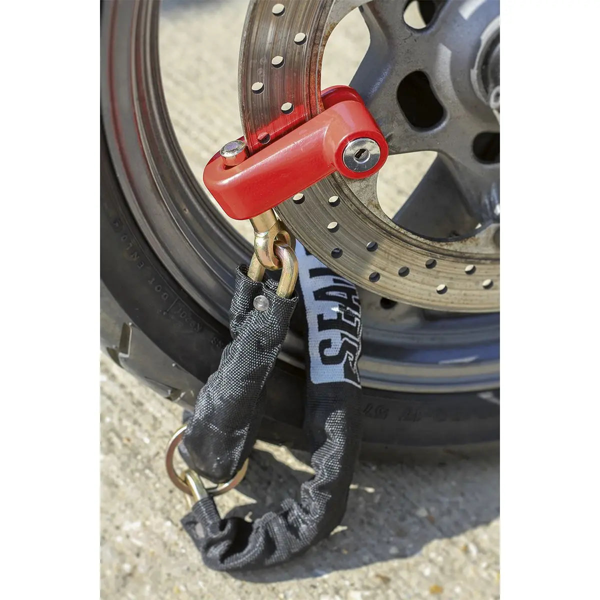 Sealey Motorcycle Disc Brake Lock 10mm 