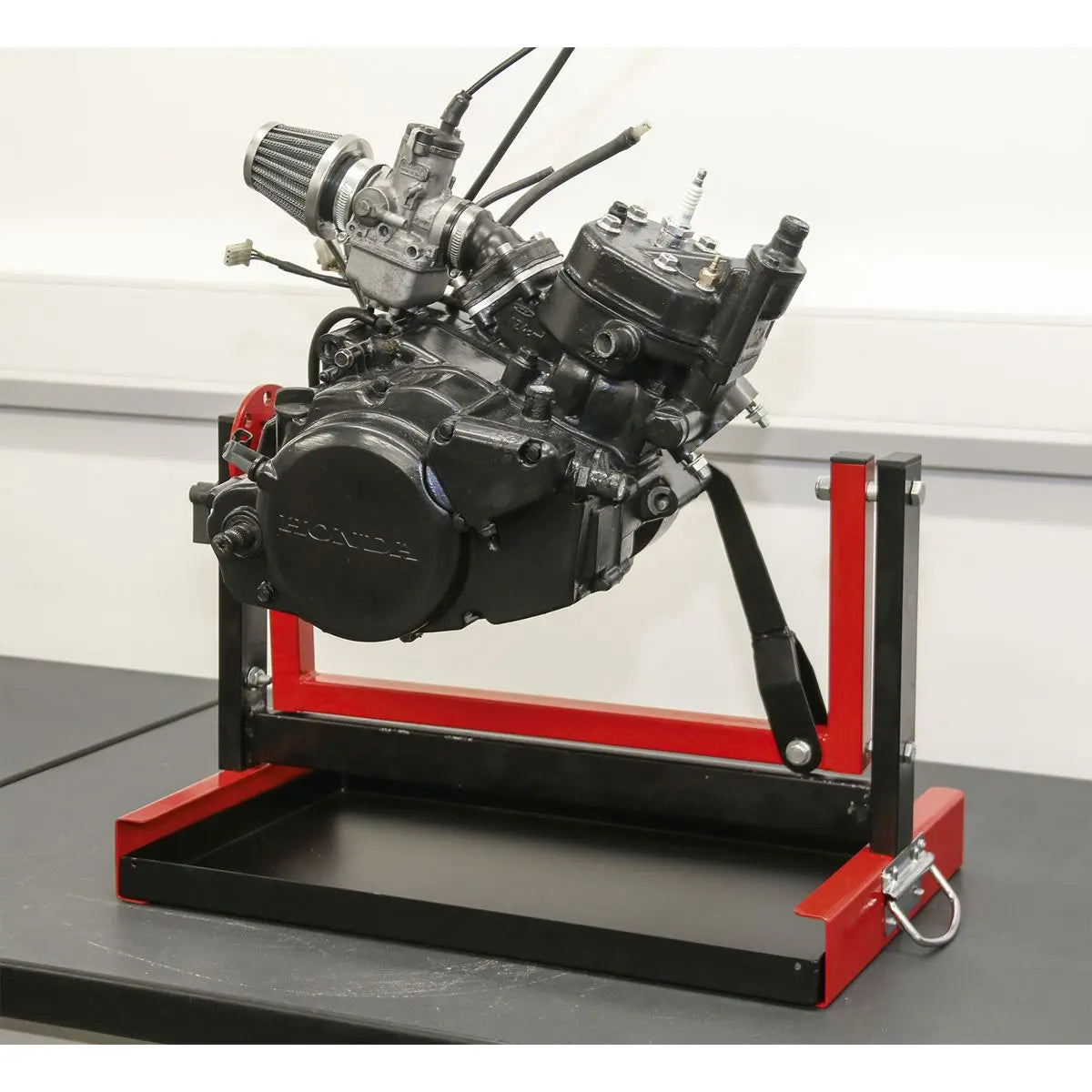 Sealey Motorcycle Engine Stand, Single/Twin Cylinder 30kg Capacity 