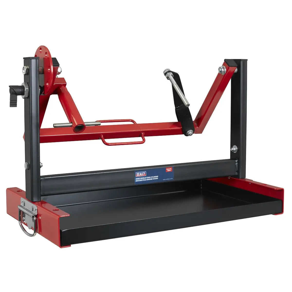 Sealey Motorcycle Engine Stand, Single/Twin Cylinder 30kg Capacity 