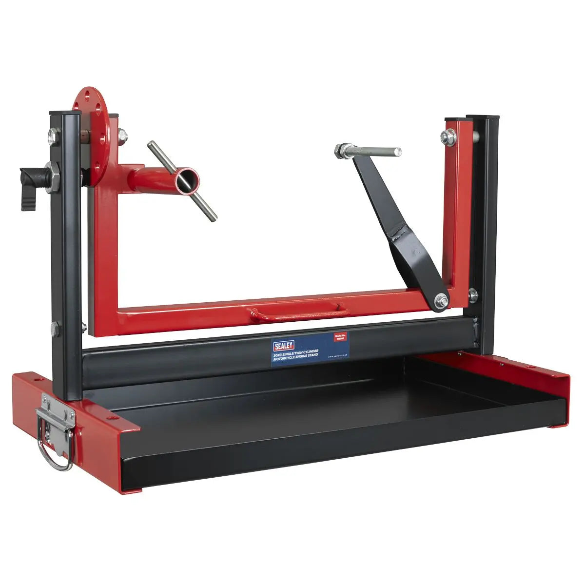 Sealey Motorcycle Engine Stand, Single/Twin Cylinder 30kg Capacity 