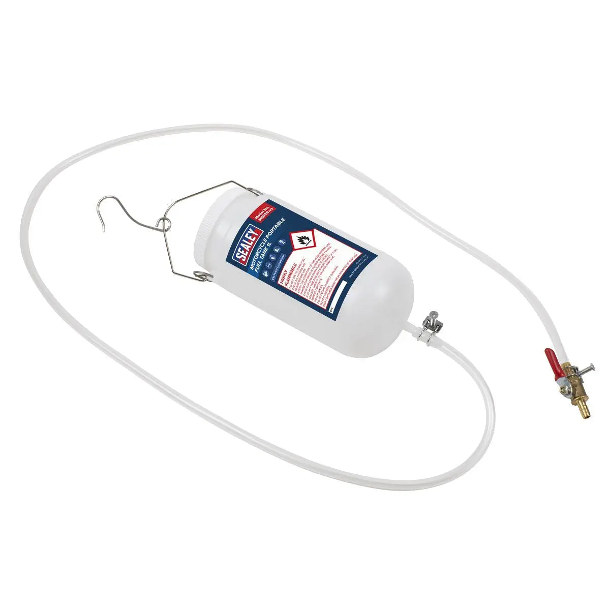 Sealey Motorcycle Portable Fuel Tank 1L 