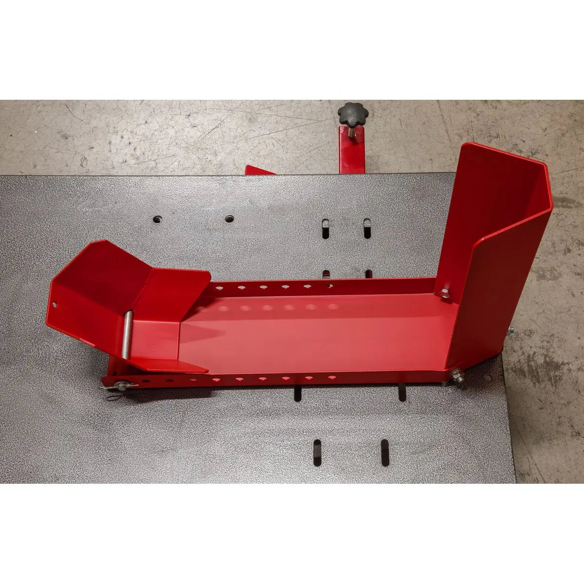 Sealey Motorcycle Roll-in Wheel Clamp, Bolt Down 