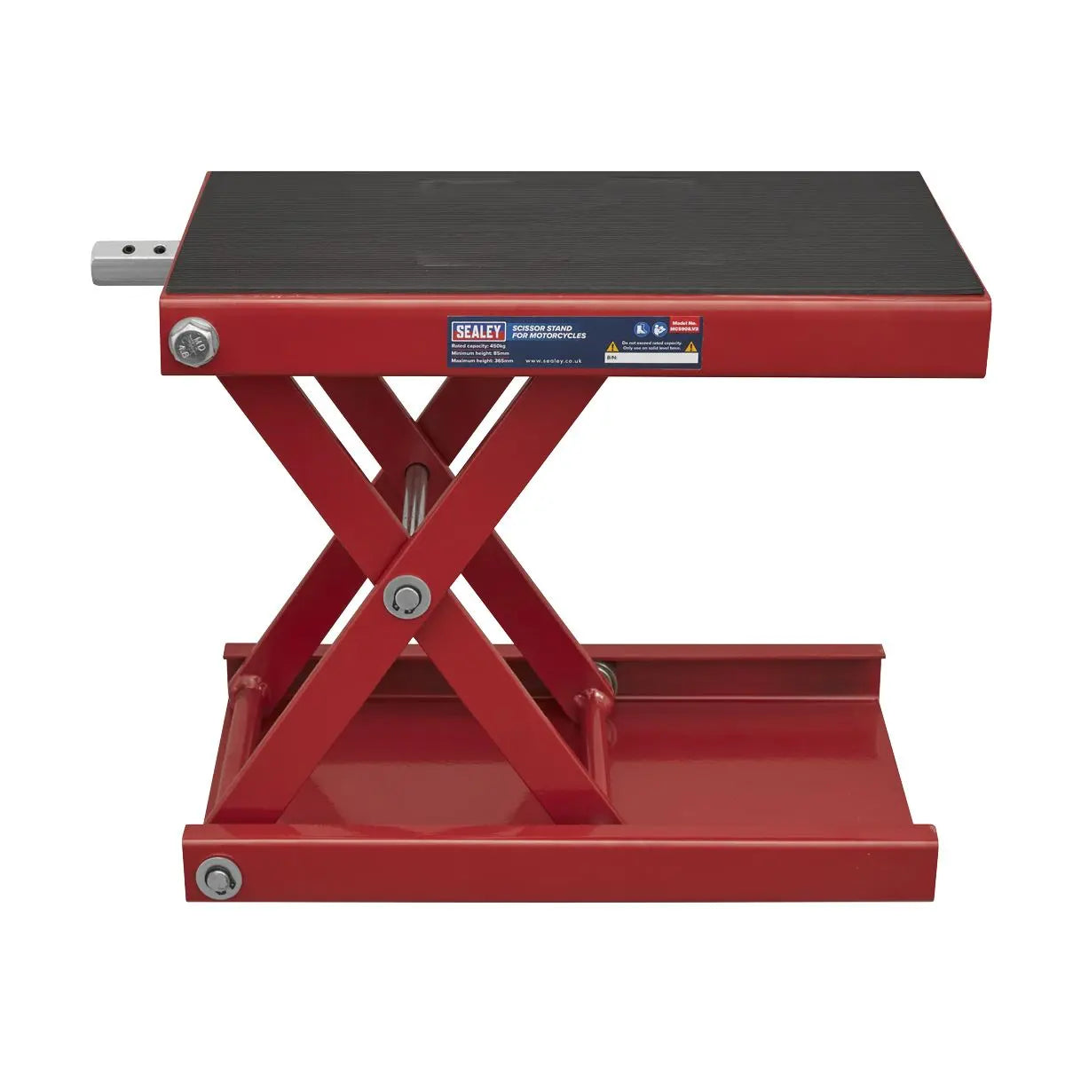 Sealey Motorcycle Scissor Stand 450kg Capacity 
