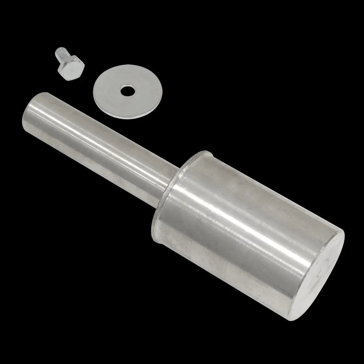 Sealey Motorcycle Stand Single-Sided Pin Adaptor 53.5mm  White Rose Tools
